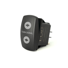 FLIP Turn Signal Standard Switch SC3N-N-A67 - Reliable Rocker Switch with Dual LEDs