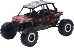 NEW-RAY 57976B Replica 1:18 UTV Polaris RZR 4 Turbo XP RC Red