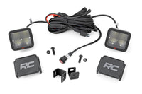 Rough Country | LED Light Kit | Ditch Mount | 2" Spectrum Pair | Spot | Toyota Tundra (22-26) | 82071