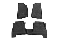 Rough Country | Flex-Fit Floor Mats | FR & RR | RR Lockable | Jeep Gladiator JT 4WD (20-26) | FF-61501