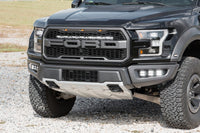 Rough Country | LED Light Kit | Grille Mount | 30" Black Single Row | Ford Raptor 4WD (17-20) | 70702