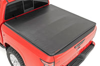 Rough Country | Soft Tri-Fold Bed Cover | 5' Bed | Nissan Frontier 2WD/4WD (2022-2026) | 41805522A
