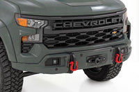 Rough Country | Front FXS Bumper | 12000S | GBD Cypress Gray | Chevy Silverado 1500 (23-26) | 13007-GBD