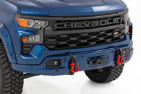 Rough Country | Front FXS Bumper | 12000S | GA0 North Sky Blue | Chevy Silverado 1500 (23-26) | 13007-GA0