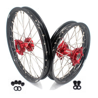 KKE 17/14 Factory Size Kids Big Wheels Rims Fit KTM SX 85 2025 GAS GAS MC85 Red