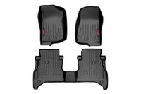 Rough Country | Floor Mats | FR & RR | RR Non-Lock | Jeep Gladiator JT 4WD (2020-2026) | M-61505