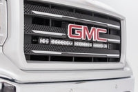 Rough Country | LED Light Kit | Behind Grille Mount | 30" Chrome Single Row | Chevy/GMC 1500 (14-18 & Classic) | 70625