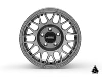 Standard XT Warrior Tires 30x10x15 on 15x10 Assault Industries Hellfire Matte Titanium Wheels 4/156 Pattern