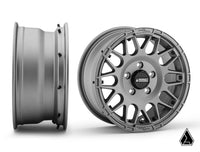 Standard XT Warrior Tires 32x10x15 on 15x7 Assault Industries Hellfire Matte Titanium Wheels 5/4.5 Pattern