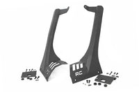 Rough Country | LED Light Mounts | Upper Windshield | 50" | Jeep Gladiator JT/Wrangler JL (18-26) | 70063