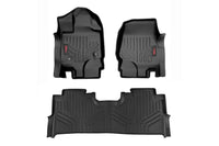 Rough Country | Floor Mats | FR & RR | FR Buckets | Ford F-150 (15-26)/F-150 Lightning (22-26)/Raptor (17-26)  | M-51515