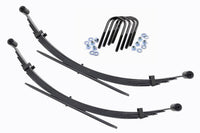 Rough Country | Rear 56 Inch Leaf Springs | 2" Lift | Pair | Chevy/GMC C20/K20 C25/K25 Truck 4WD (77-87) | 8036Kit