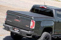 Rough Country | Soft Tri-Fold Bed Cover | 5' Bed | Chevy/GMC Canyon/Colorado 2WD/4WD (15-22) | 41215500A