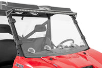 Rough Country | Vented Full Windshield | Scratch Resistant | Polaris Ranger 1000/Ranger XP 900/1000 | 98232010