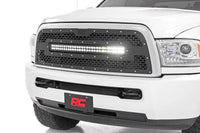 Rough Country | Mesh Grille | 30" Dual Row LED | Black | Ram 2500/3500 2WD/4WD (2013-2018) | 70152