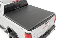 Rough Country | Soft Tri-Fold Bed Cover | 6'7" Bed | Chevy/GMC Sierra 1500 (19-26)/Silverado 1500 (19-26)  | 41308650A