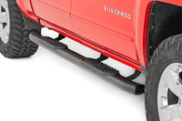 Rough Country | Oval Nerf Step | Crew Cab | Chevy/GMC 1500/2500HD/3500HD (07-19 & Classic) | 21001