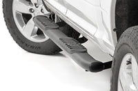 Rough Country | Oval Nerf Step | Crew Cab | Black | Ram 1500/2500/3500 2WD/4WD (2010-2025 & Classic) | 21003
