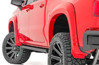 Rough Country | SF1 Fender Flares | G7C Red Hot | Chevy Silverado 1500 2WD/4WD (2019-2026) | F-C319201A-G7C