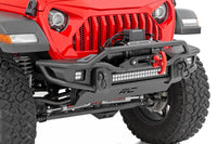 Rough Country | Front Winch Bumper | Tubular | Skid Plate | Jeep Gladiator JT/Wrangler JK & JL/Wrangler Unlimited  | 10647
