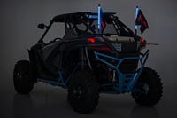 Rough Country | LED Light Whip Kit | 2 ft | Multi-Color | 2-pc | 93002