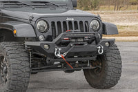 Rough Country | Front Bumper | Sport | OE Fog | Jeep Gladiator JT/Wrangler JK & JL/Wrangler Unlimited | 10596
