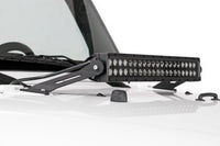 Rough Country | LED Light Mount | Hood | 20" | Jeep Wrangler JK/Wrangler Unlimited  (07-18) | 70533