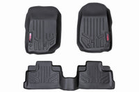 Rough Country | Floor Mats | FR & RR | 4 Door | Jeep Wrangler Unlimited 2WD/4WD (2007-2013) | M-60712