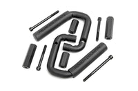 Rough Country | Grab Handles | Steel | Front | Black | Jeep Wrangler JK/Wrangler Unlimited (07-18) | 6501