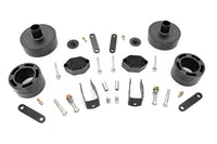 Rough Country | 2.5 Inch Lift Kit | Spacers | Jeep Wrangler JK/Wrangler Unlimited  (2007-2018) | 656