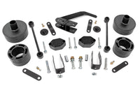 Rough Country | 2.5 Inch Lift Kit | Spacers | Series II | Jeep Wrangler JK/Wrangler Unlimited (07-18) | 635