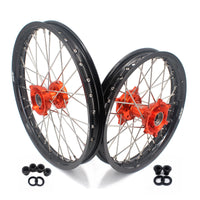 KKE 19/16 Factory Size Kids Big Wheels Rims Fit KTM SX 85 2025-2026 Orange