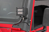 Rough Country | LED Light Mount | Lower A-Pillar | Pod | Jeep Wrangler TJ (97-06)/Wrangler Unlimited (04-06)  | 70046
