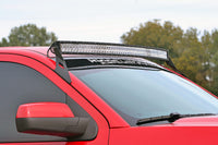 Rough Country | LED Light Mount | Upper Windshield | 54" Curved | Chevy/GMC 2500HD/3500HD (15-19) | 70514A