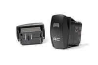 Rough Country | Rocker Switch | 2x1 with Logo | Blue Back Light | 709SW