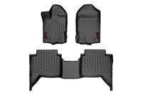 Rough Country | Floor Mats | FR & RR | Ford Ranger 2WD/4WD (2019-2023) | M-51002