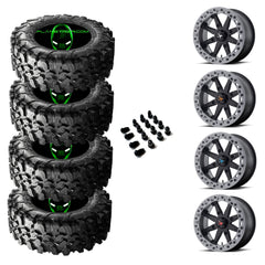 MSA M31 LOK wheel w/ Maxxis Carnivore tire Set of 4 | 4/137