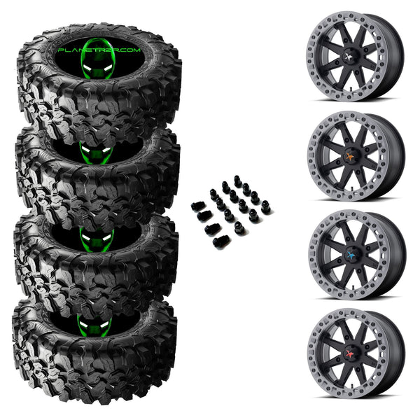 MSA M31 LOK wheel w/ Maxxis Carnivore tire Set of 4 | 4/110