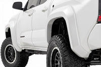 Rough Country | Sport Fender Flares | 089 Wind Chill Pearl | Toyota Tacoma 2WD/4WD (24-26) | O-T12421-089