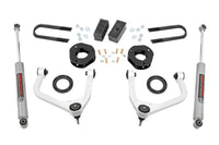 Rough Country | 3.5 Inch Lift Kit | Mono Leaf Rear | GMC Sierra 1500 2WD/4WD (2025-2026) | 28830_A
