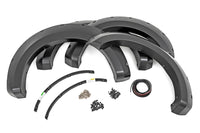 Rough Country | Pocket Fender Flares | G1 Absolute Black | Ford F-250/F-350 Super Duty (17-22) | F-F21112-G1
