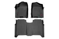 Rough Country | Floor Mats | FR & RR | Crew Cab | Nissan Titan 2WD/4WD (2004-2015) | M-81602