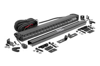 Rough Country | LED Light Kit | Bumper Mount | 20" Black Single Row | Ford Ranger (19-23) | 70815