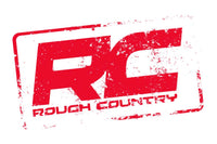 Rough Country | Rough Country Decal | 2.5 Inch x 4.5 Inch | Grunge Logo | 84168