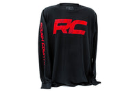 Rough Country | Rough Country Long Sleeve | RC Tread Sleeve | Black| LG | 84099LG