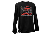 Rough Country | Rough Country T-Shirt | Long Sleeve | Vertex | Black | SM | 84090SM