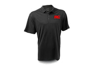 Rough Country | Rough Country Polo | Rough Country Logo | Black | Moisture Wicking | Size M | 83910