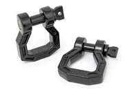 Rough Country | D-Ring | Forged | Pair | Black | RS118