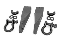 Rough Country | Tow Hook Brackets | D-Ring Combo | GMC Sierra 2500 HD 2WD/4WD (2020-2026) | RS159