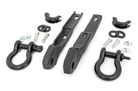 Rough Country | Tow Hook Brackets | D-Ring Combo | Nissan Titan 2WD/4WD (2017-2024) | RS160